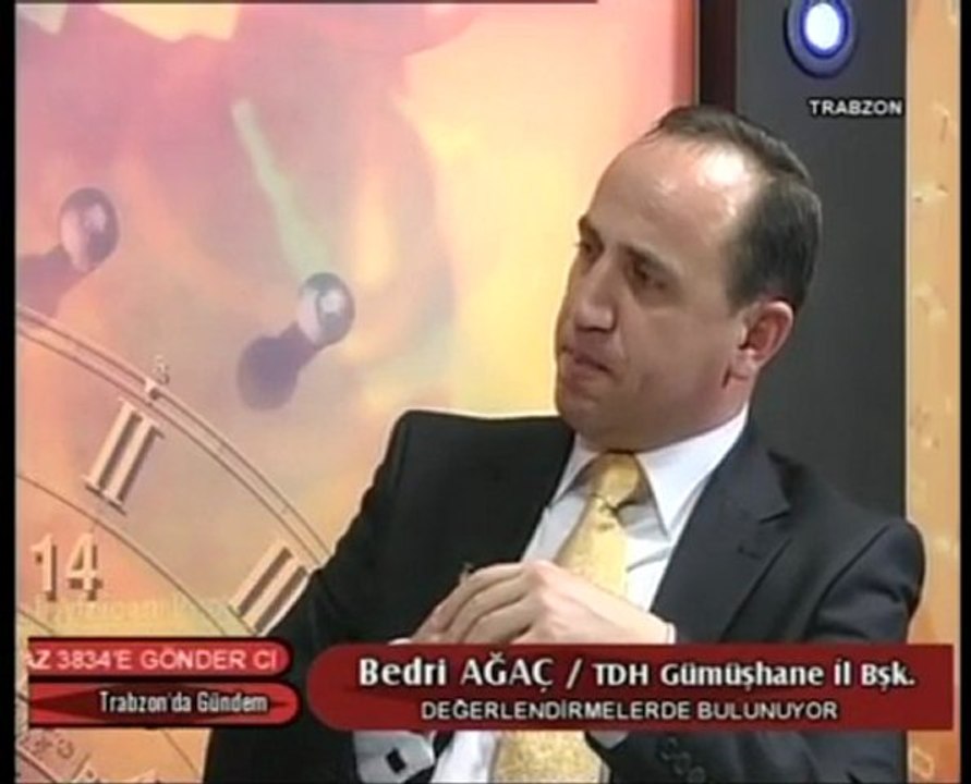TDH Bedri Ağaç 10 ŞUBAT 2010 da ÇAY TV | Bölüm 3