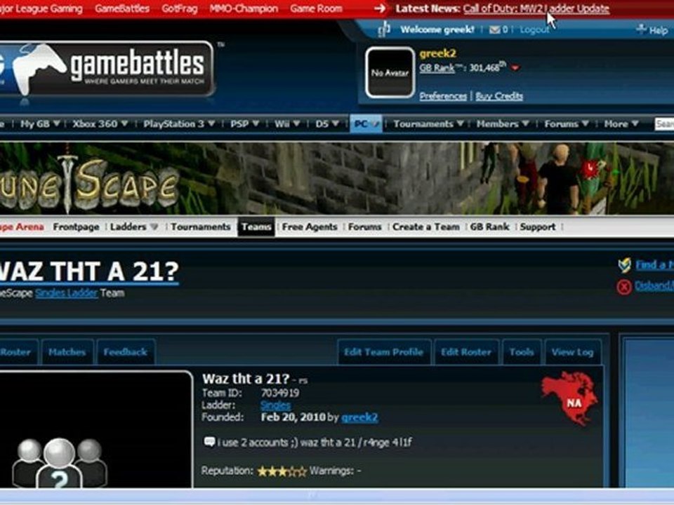 Match ID: 14801320  GB MATCH 2/26/10  3:15pm eastrn time