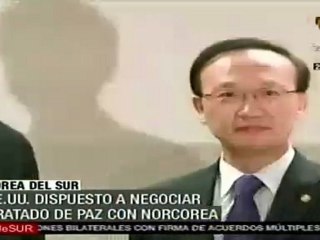 EE.UU dispuesto a negociar tratado de paz con Norcorea