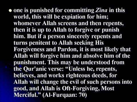Islamic Questions on Zina(fornication)2