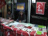Réunion publique du NPA à  Nanterre avec Olivier Besancenot