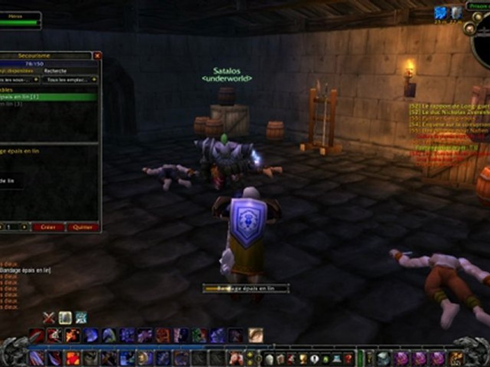 WoW 2010-02-27 Le farm d'étoffe de lin... [HD]