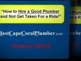 Cape Coral Plumber, Cape Coral Plumbers, Plumbing Services