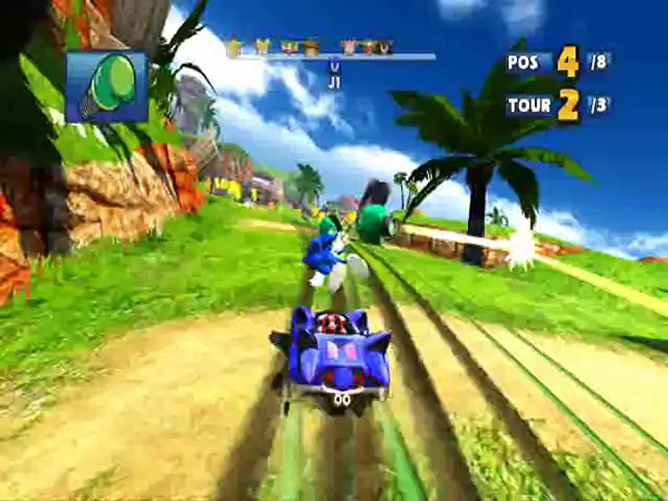 sonic all star racing
