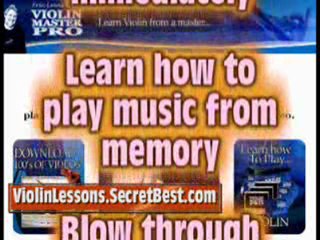 Play ANY type of music on violin.