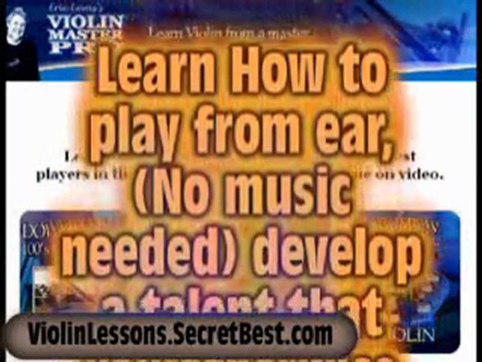 Learn to play Violin in every style imaginable