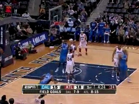 Brendan Haywood takes the pass and finishes with authority.