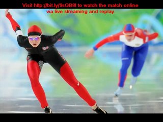 Ladies' Team Pursuit Final Speed Skating Vancouver 2010