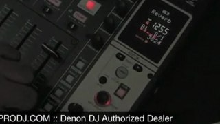 DENON DJ DN-X1600 Club Mixer Effects Section Overview ...