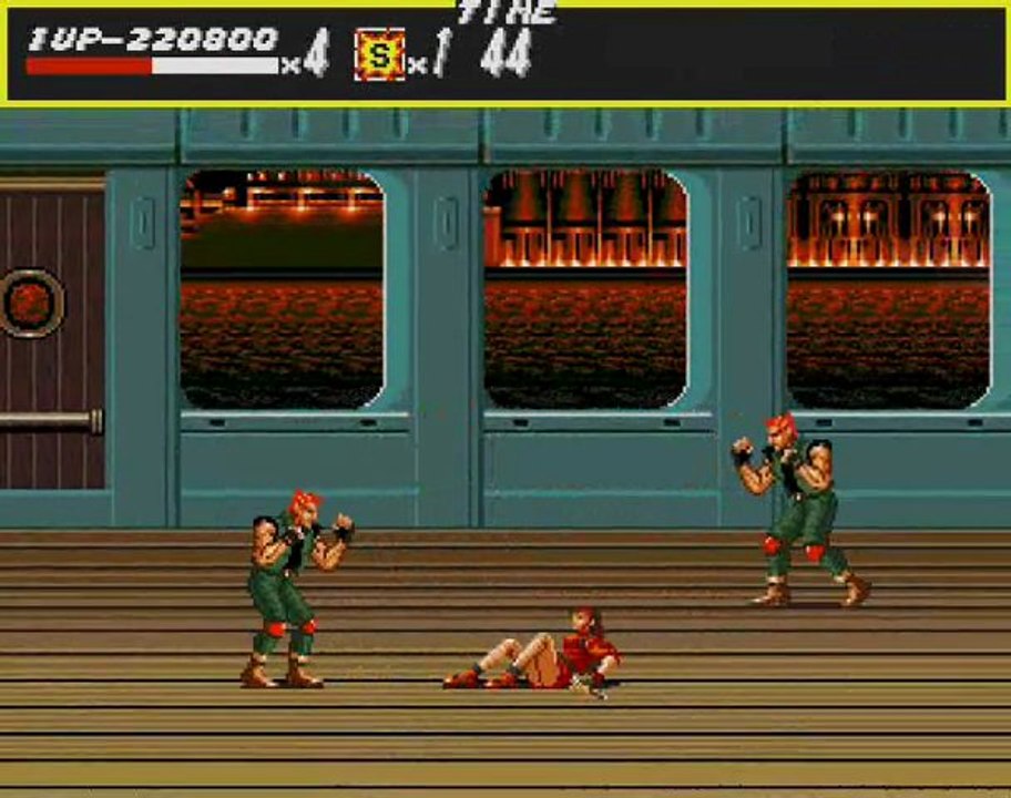 Vidéotest bêta Streets of Rage ( Part 2 )