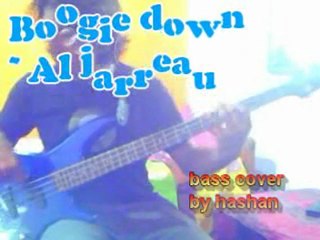 boogie down-al jarreau bass cover
