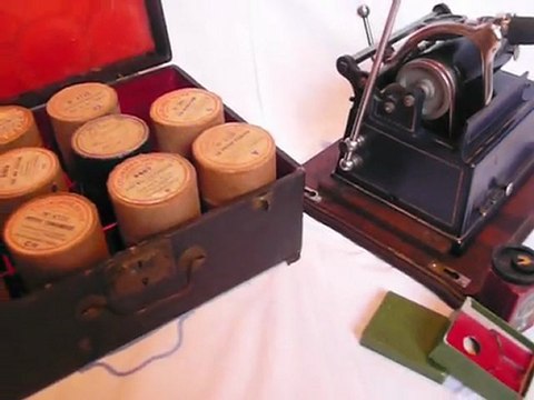 PATHE MENESTREL PHONOGRAPH 1900-1903 Cylindre CHARLUS