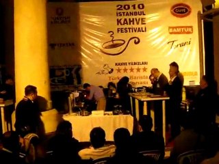 Engin Kaşal,2010Barista Yarışması Birincisi,İlk Gün Elemeler