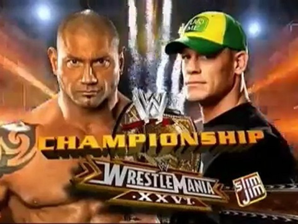 wrestelmania john cena vs batista