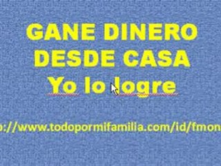 Gane Dinero desde Casa