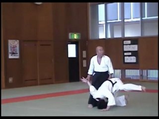 Aikido Ｇｙａｋｕ　Ｈａｎｍｉ　Ｉｋｋｙｏ逆半身片手取り一教