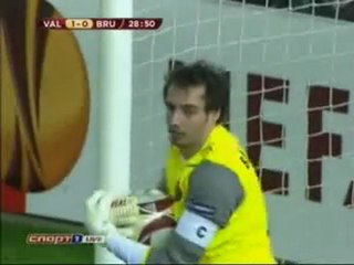 Valencia CF 3-0 Club Brugge Full Highlights (1st Half) Mata