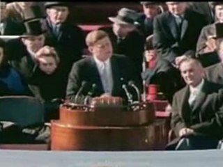 John F Kennedy Inauguration in 1961