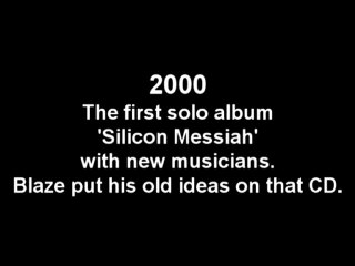 Blaze Bayley - 2010 fanmade video, tribute