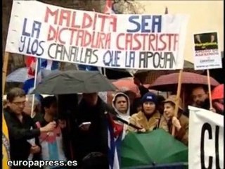 Concentración de apoyo a Orlando Zapata