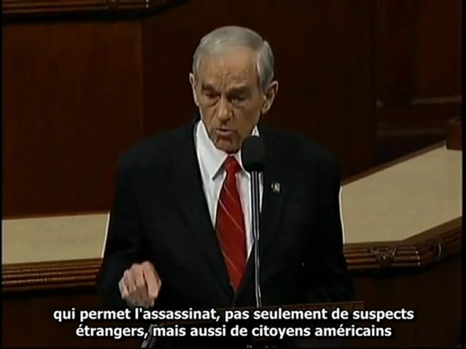 Maintenant ce sont les assassinats – Ron Paul