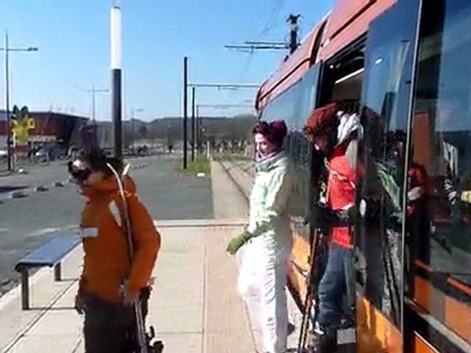 Sportacus au ski