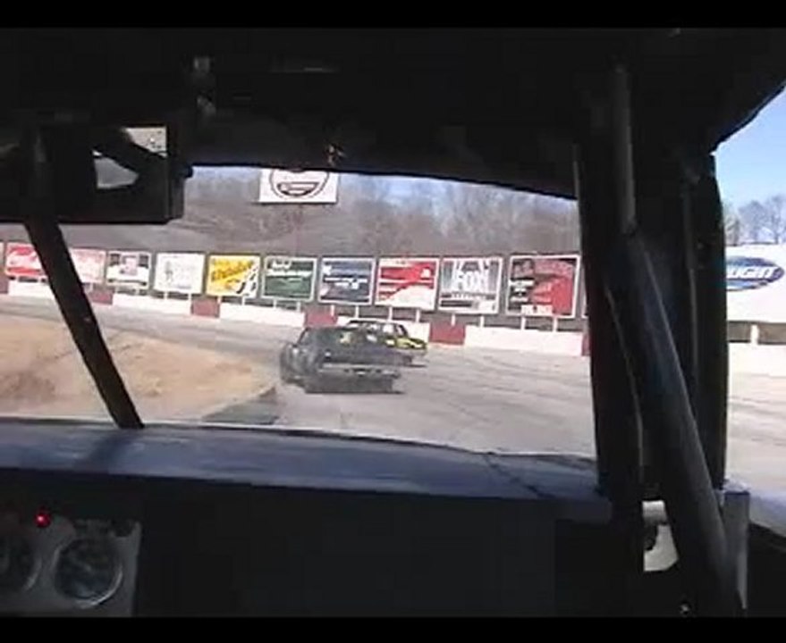 Jamie Burton InCar from 1st practice 2010