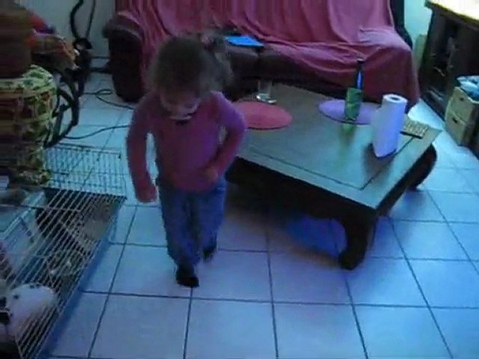 Rachel en mode lutin