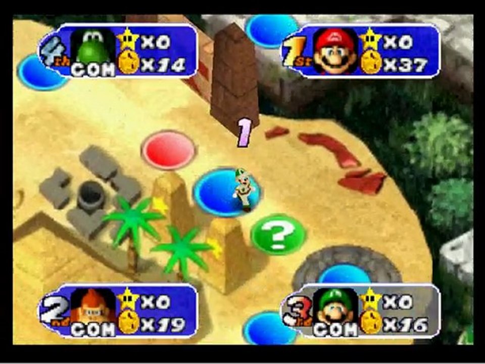 Video Test Mario Party 2 ( N64 )