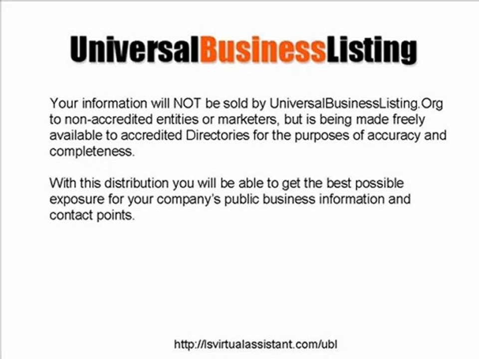 Improve Local Search Engine Rankings Universal Business List