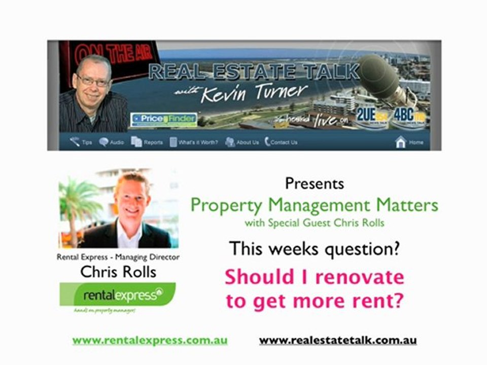 Should I renovate to get more rent By Rental Express Property Management