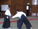 Aikido Yokomen Uchi, Shiho Nage 横面打　四方投