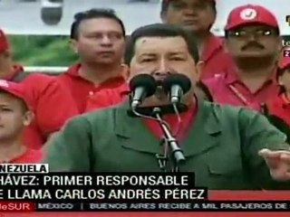 Carlos Andrés Pérez, primer responsable del caracazo