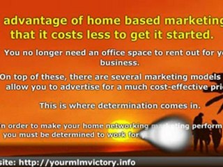 Home Based Network Marketing - Business Made Easier