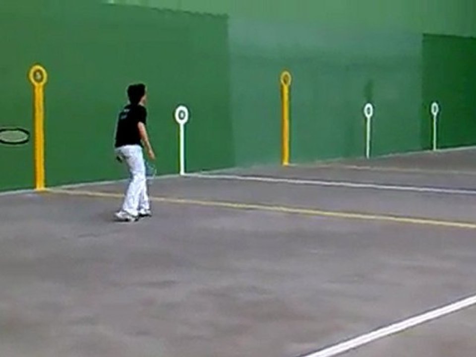 Frontenis preolimpico Rivas Taxi fin 3ª partida