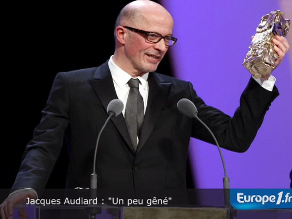 Jacques Audiard : "Un peu gêné"