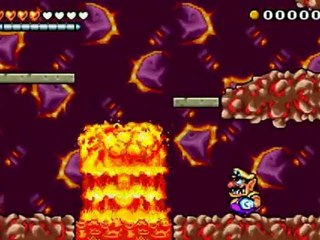 Walkthrough Wario Land 4 (09) : Fiery Cavern
