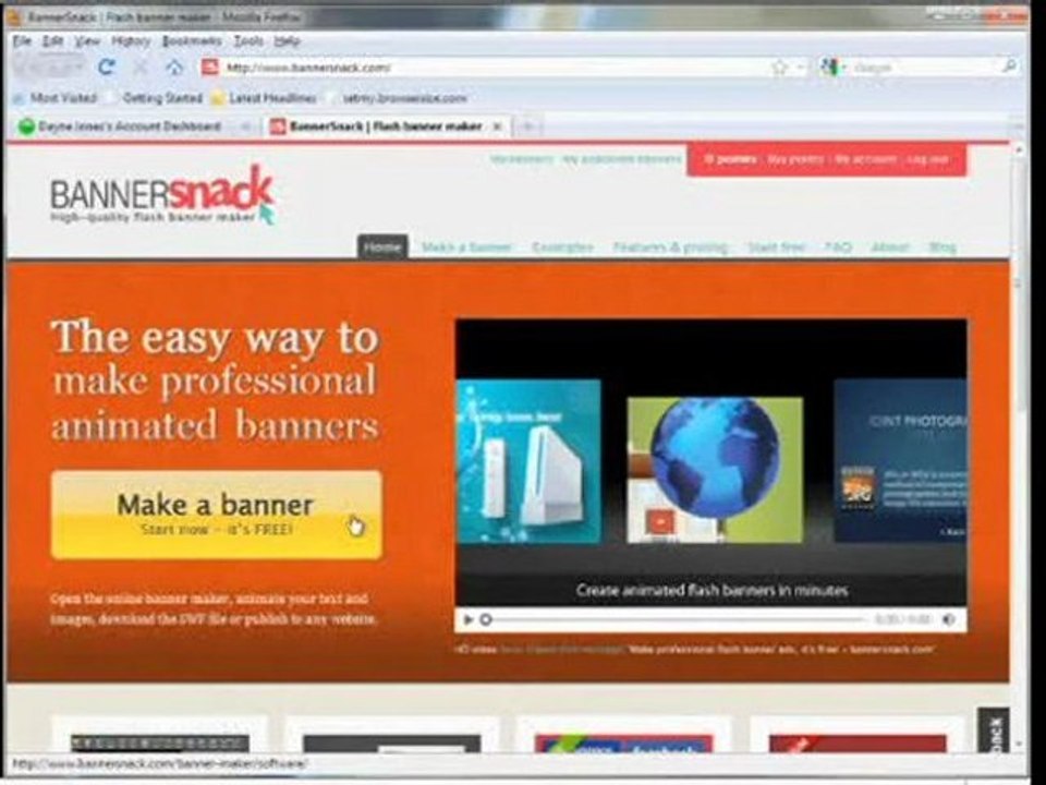 How To Add A Intro Flash Banner On Your Website For Video