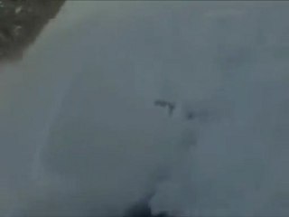 Nagrał swoją ucieczkę przed lawiną