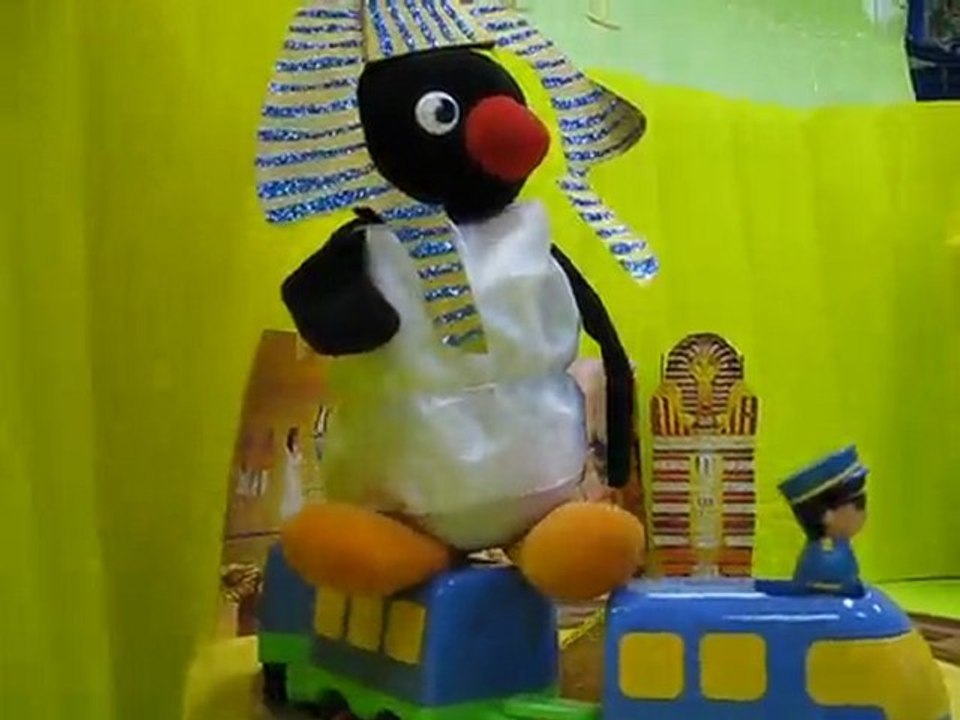 Bouba prend le train...attention aux virages!