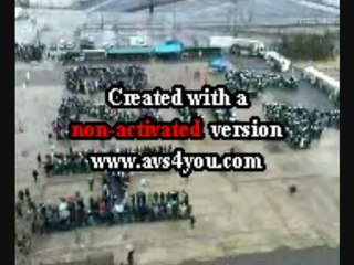 fresque humaine Réunification de la Bretagne