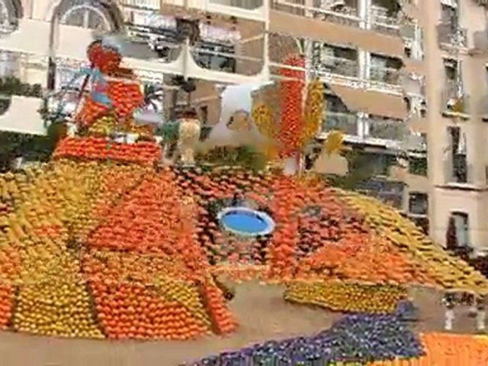 citrons et scoubidous à Menton 2010