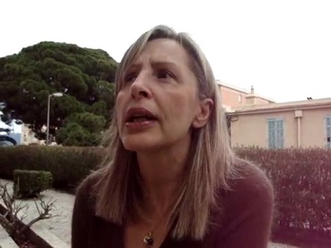 Fatiha, fille de harki, à Mouans-Sartoux, le 27 fevrier 2010