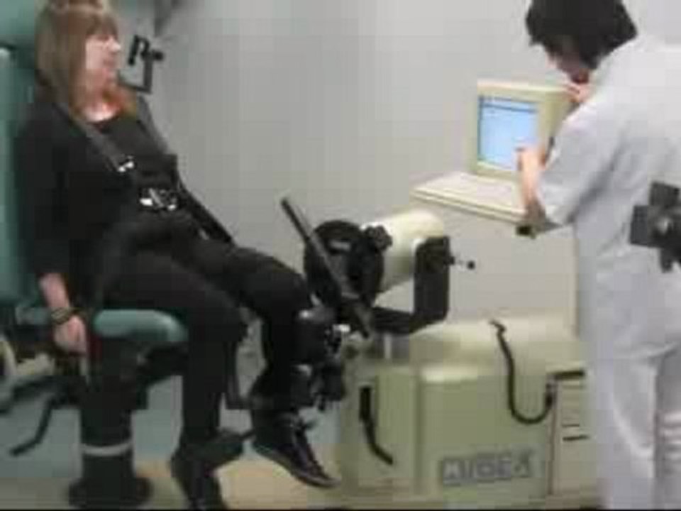 SEP : W isocinétique excentrique de la flexion
