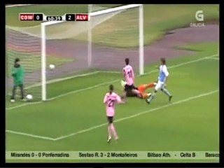 Gol de Joseba Arriaga al Compostela
