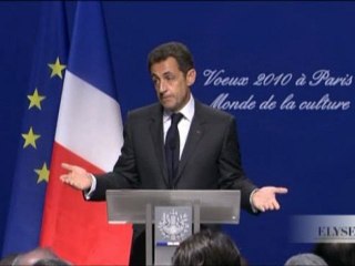 Vœux au monde de la Culture à la cité de la musique