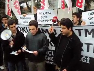 TGB'li Liseliler: Etiler Lisesi Satılamaz!(Basın Açıklaması)