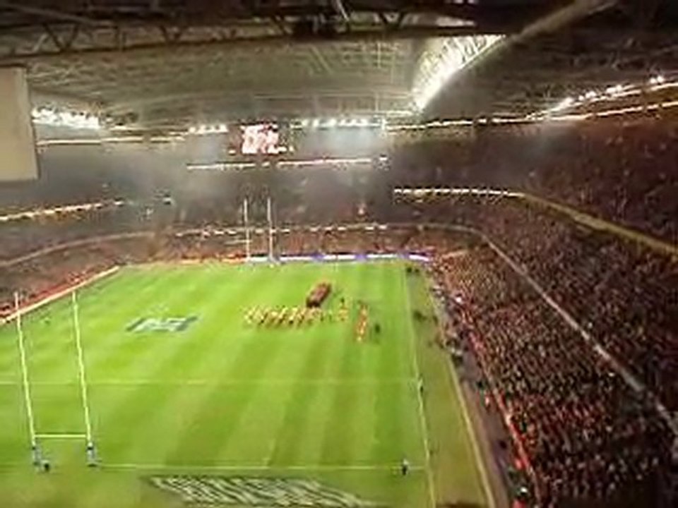 La Marseillaise à Cardiff, le 26 février 2010