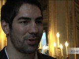 L’équipe de France de handball au Palais de l’Elysée