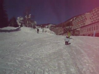 Flaine Esteban descente seul